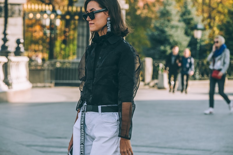 Street Style Mercedes-Benz Fashion Week Moscow Russia SS20