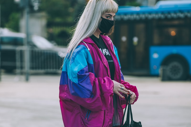 Street Style Mercedes-Benz Fashion Week Moscow Russia SS20