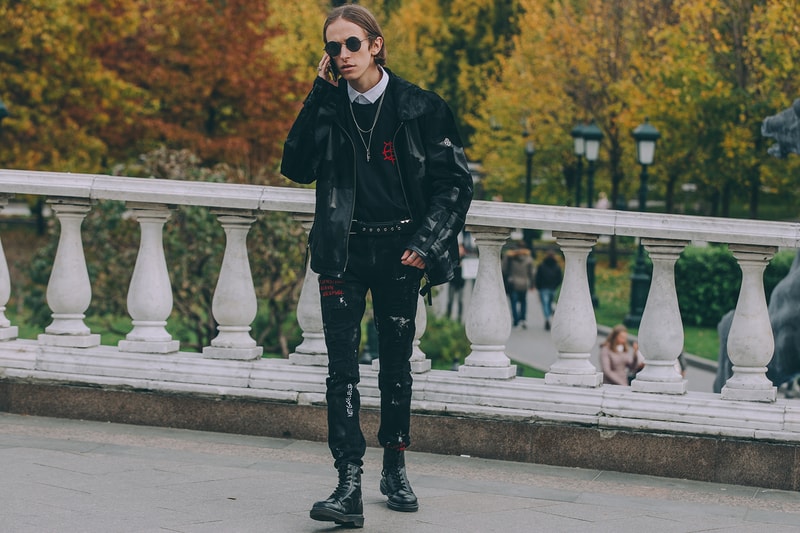 Street Style Mercedes-Benz Fashion Week Moscow Russia SS20