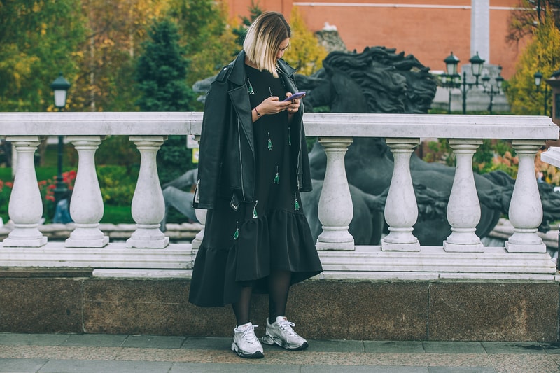 Street Style Mercedes-Benz Fashion Week Moscow Russia SS20