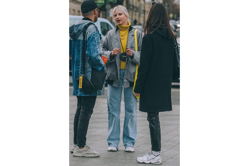 Street Style Mercedes-Benz Fashion Week Moscow Russia SS20