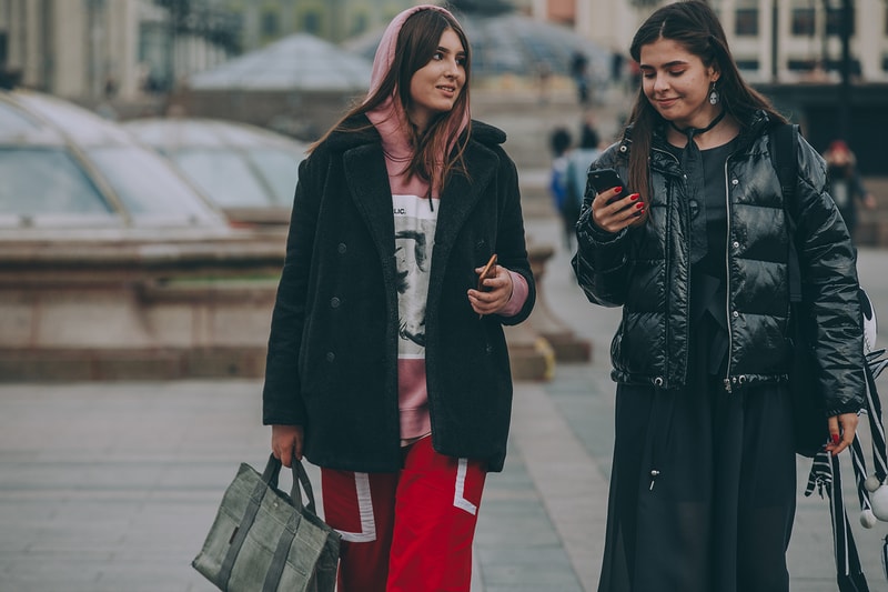 Street Style Mercedes-Benz Fashion Week Moscow Russia SS20