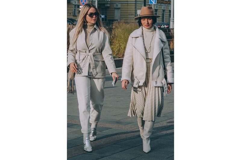 Street Style Mercedes-Benz Fashion Week Moscow Russia SS20