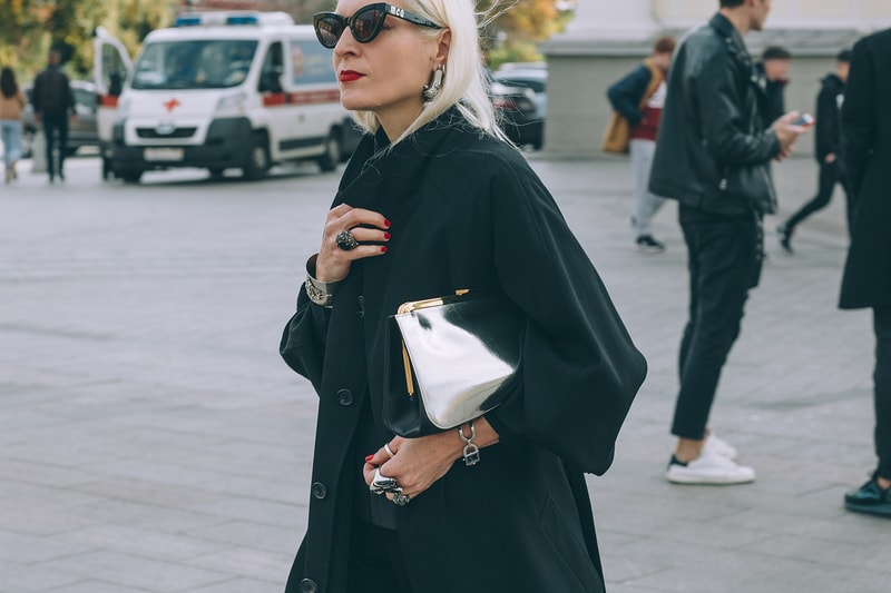 Street Style Mercedes-Benz Fashion Week Moscow Russia SS20