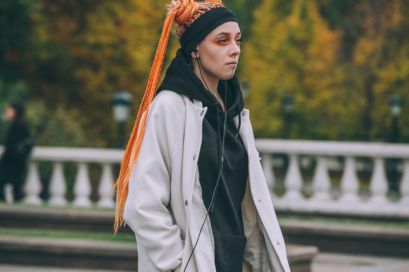 Street Style Mercedes-Benz Fashion Week Moscow Russia SS20