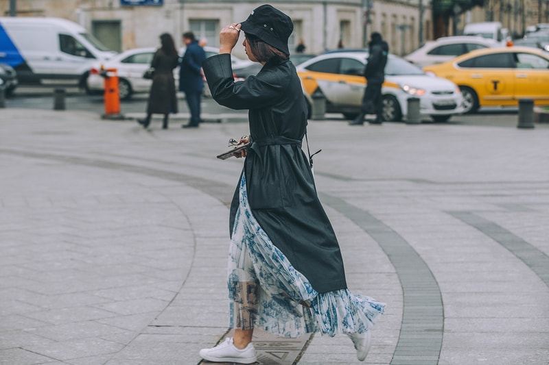Street Style Mercedes-Benz Fashion Week Moscow Russia SS20