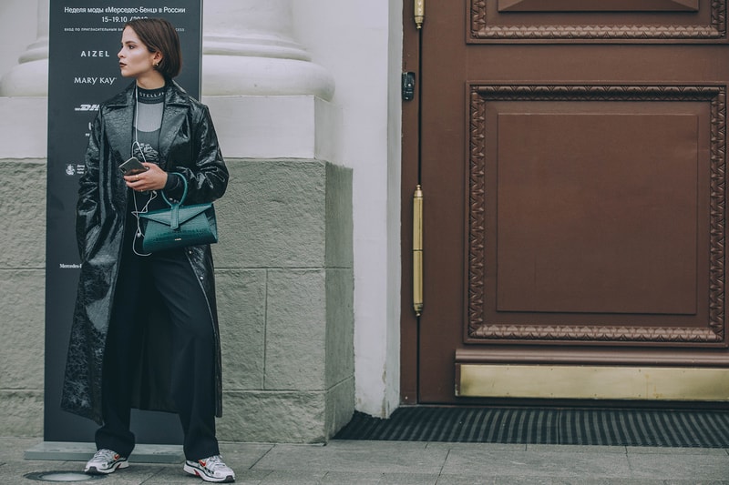 Street Style Mercedes-Benz Fashion Week Moscow Russia SS20