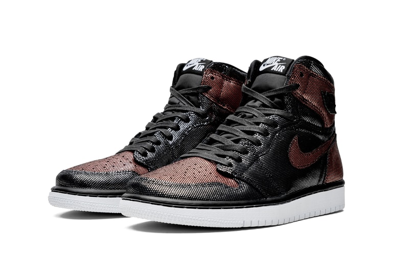 Nike Air Jordan 1 Hi "Fearless" Release Date Women's Exclusive Red Black Texture Holiday 2019 Sneaker Shoe Trainer Drop