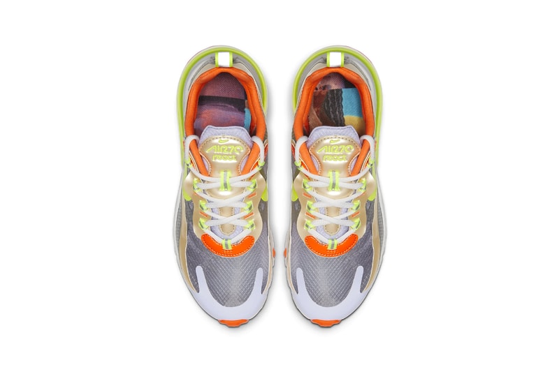 nike womens air max 270 react los angeles la edition sneakers trainers sage adams jheyda mcgarrell gabrielle richardson