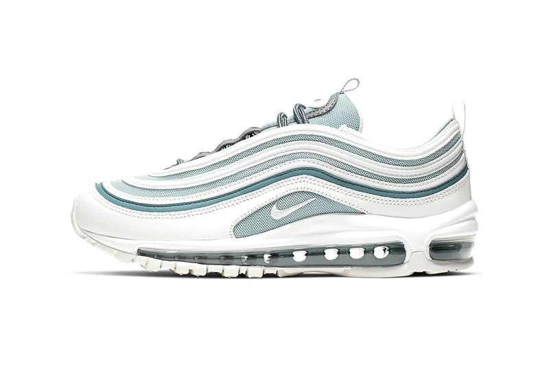 nike air max 97 womens sneakers ocean cube cool grey mineral teal summit white shoes footwear sneakerhead