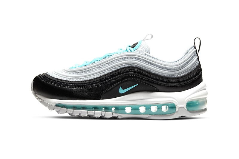 nike air max 97 womens sneakers ocean cube cool grey mineral teal summit white shoes footwear sneakerhead