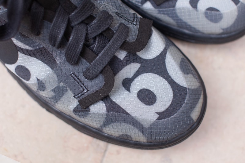 comme des garcons nike dunk low womens sneakers full look cdg paris fashion week rei kawakubo 