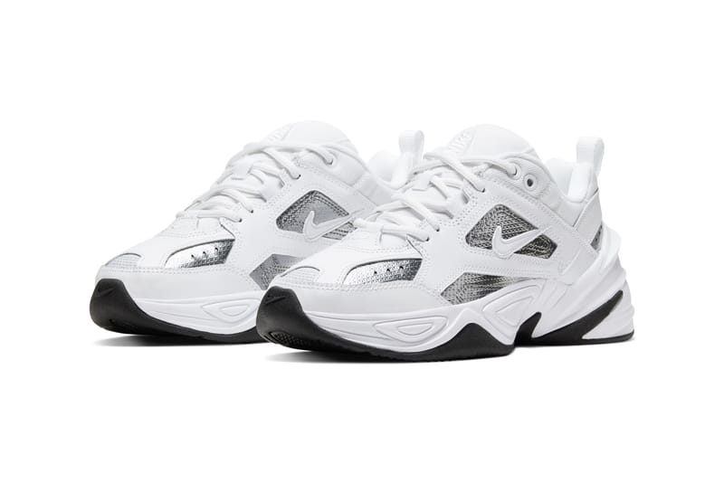 nike womens m2k tekno trainer white