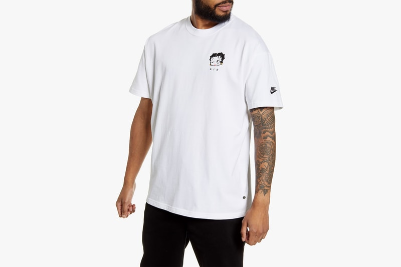 nike betty boop olivia kim collaboration sweatshirts hats t-shirts