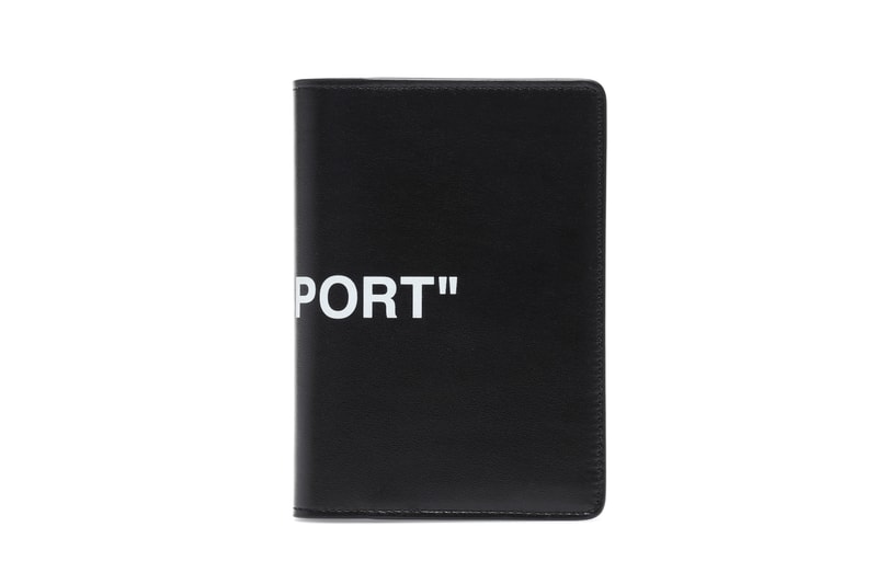 Off-White™ Logo Passport Case Cover Accessory Virgil Abloh Design
