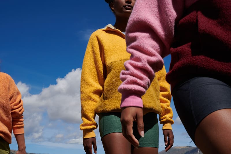Outdoor Voices Introduces Cozy Fleece Tops for the FW19 Season
