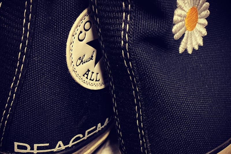 PEACEMINUSONE Collaborates with Converse on an Embroidered Chuck 70