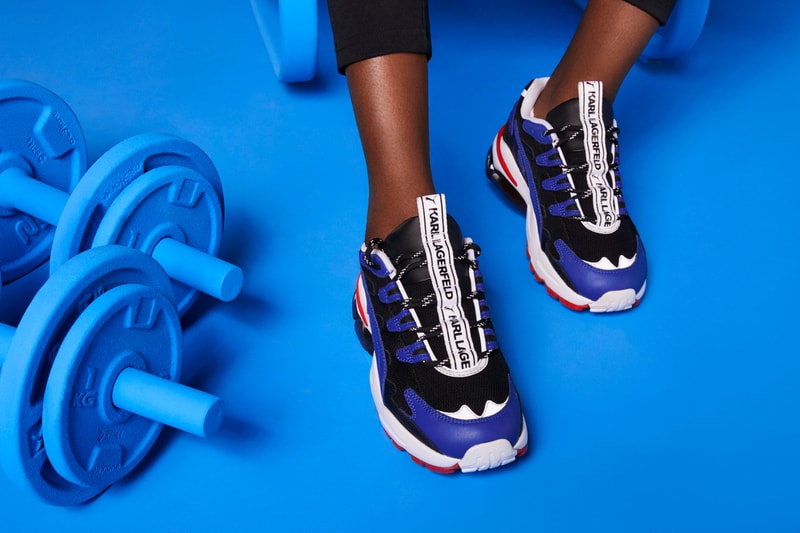 KARL LAGERFELD x PUMA Collection Lookbook Release Sneaker Apparel Luxury Sportswear Logo 
