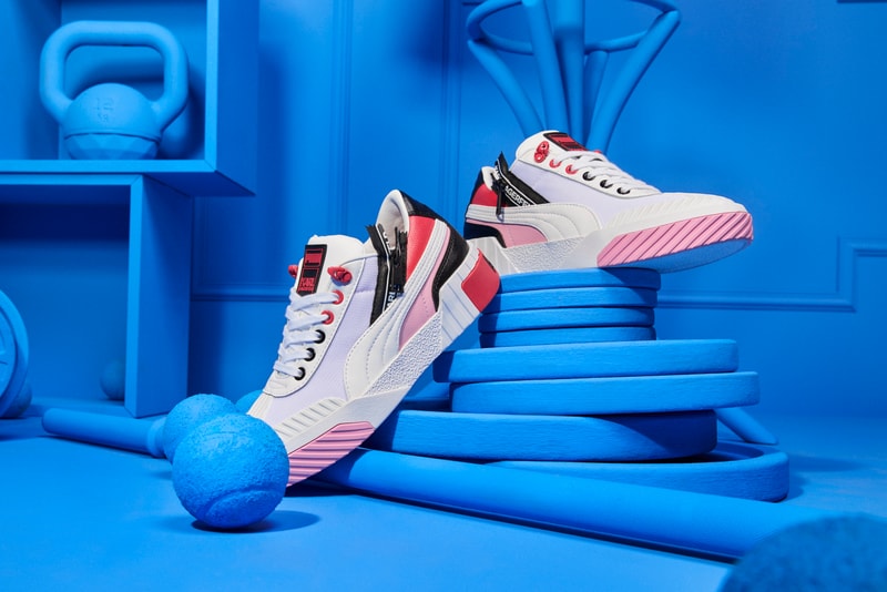 KARL LAGERFELD x PUMA Collection Lookbook Release Sneaker Apparel Luxury Sportswear Logo 