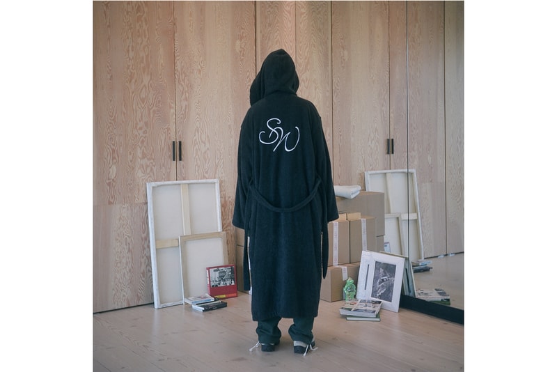 Saintwoods SW008 Collection Lookbook Robe Black