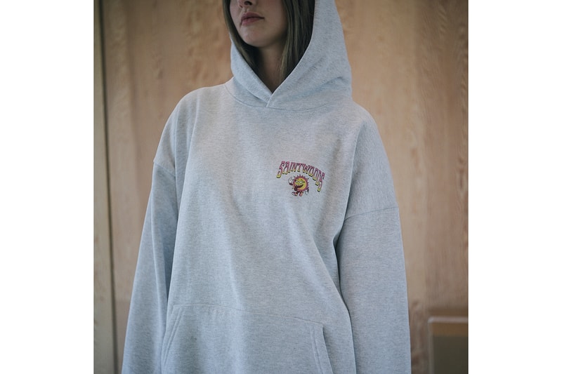 Saintwoods SW008 Collection Lookbook Hoodie Grey