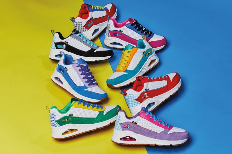 skechers bt21 collection release the street uno skechers d'lites 3.0 