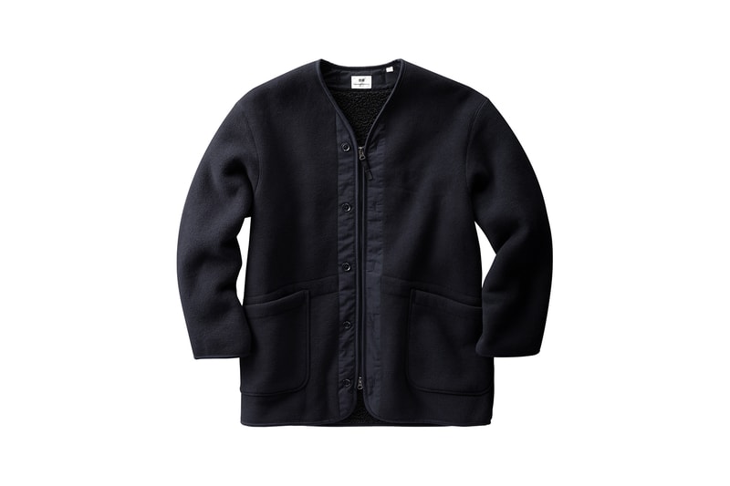 uniqlo engineered garments collaboration fall winter fleece jackets sweaters