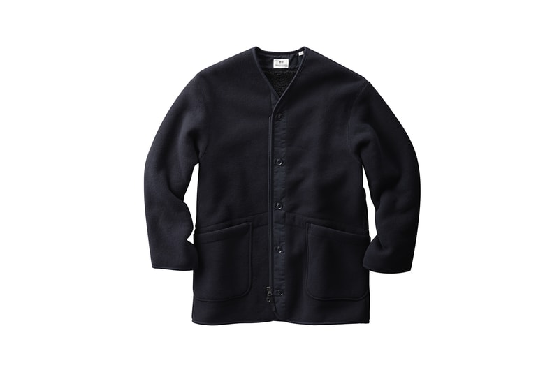 uniqlo engineered garments collaboration fall winter fleece jackets sweaters