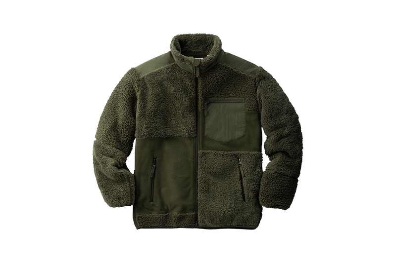 uniqlo engineered garments collaboration fall winter fleece jackets sweaters