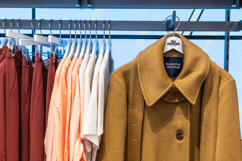 w concept fashion pop-up fall winter 2019 clothes accessories handbags