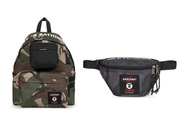 BAPE Bathes Classic Eastpak Bags in Camouflage