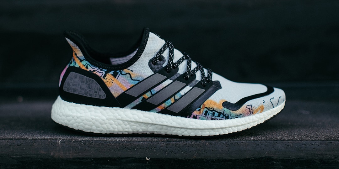 adidas gazelle silver green womens Overtime x adidas Ultraboost 5X Men's Sneakers 11 / Black
