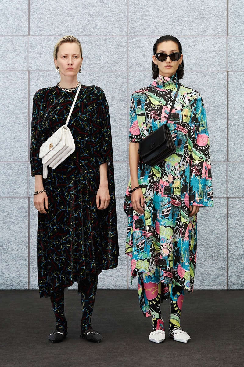 Balenciaga Resort 2020 Lookbook Collection Demna Gvasalia Release Layering Suits Blazer Coats