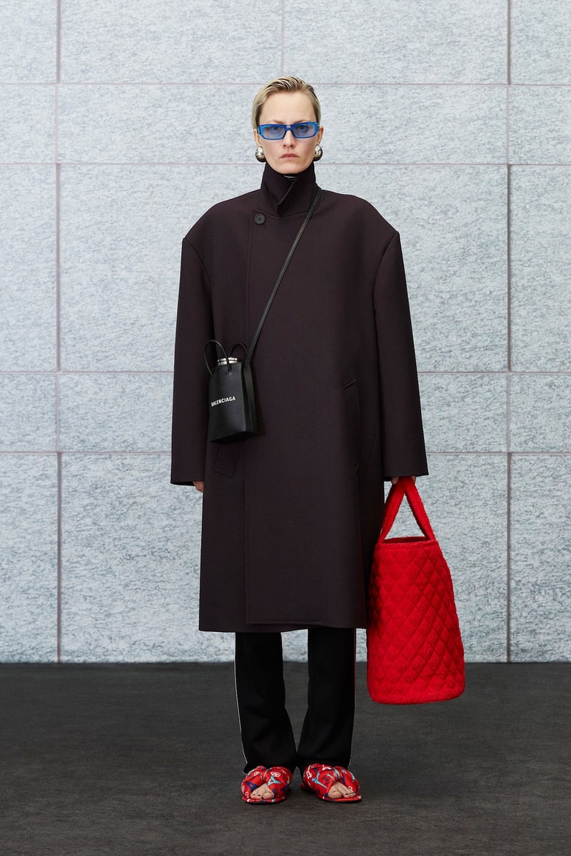 Balenciaga Resort 2020 Lookbook Collection Demna Gvasalia Release Layering Suits Blazer Coats