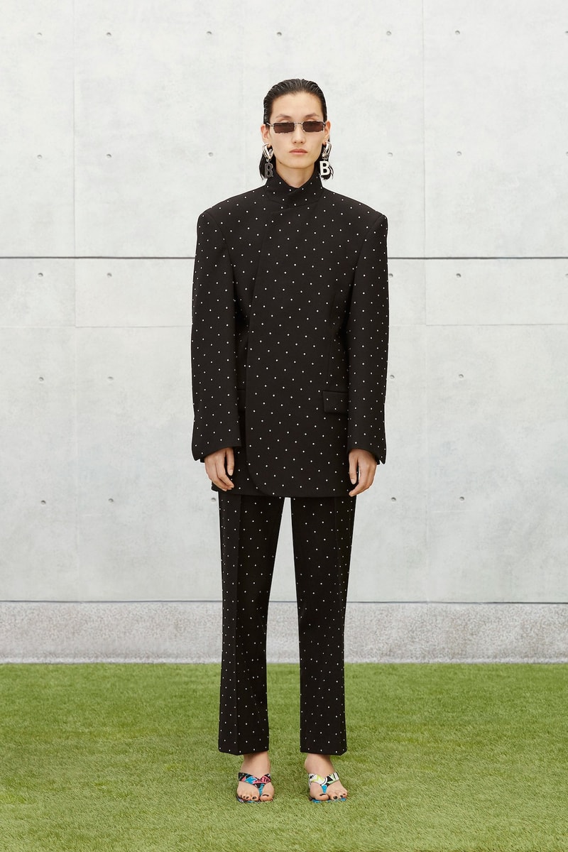 Balenciaga Resort 2020 Lookbook Collection Demna Gvasalia Release Layering Suits Blazer Coats