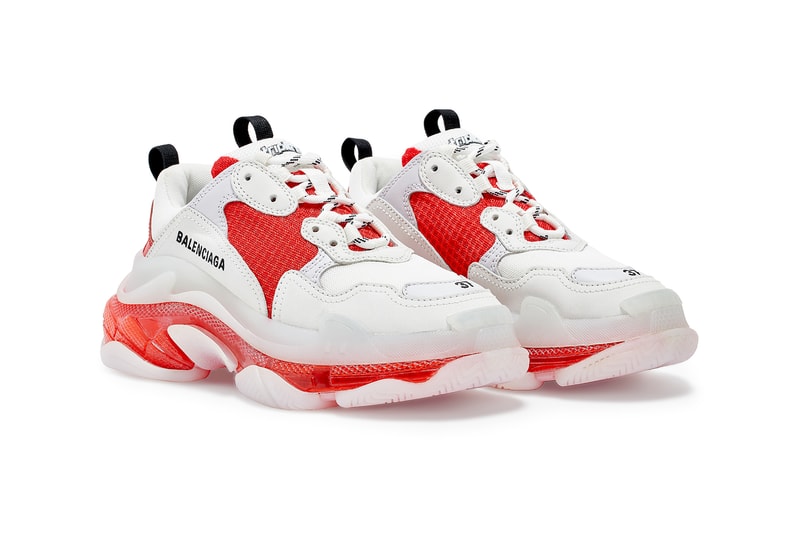 Balenciaga Triple S Orange White Dover Street Market Exclusive Colorway