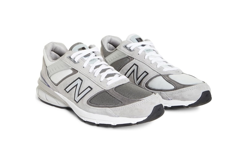 BEAMS x New Balance 990v5 Sneaker Collaboration Trainer Mismatched Shoe Design Release