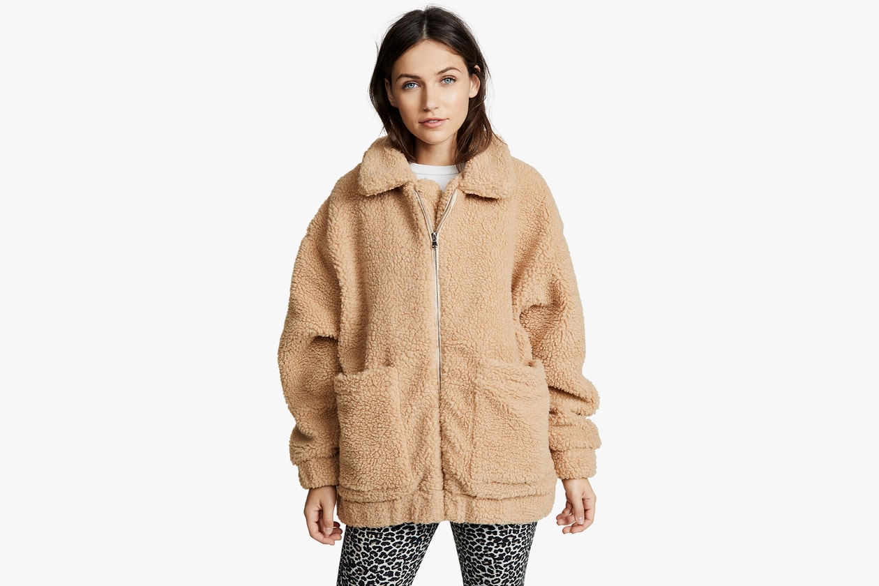 best fleece teddy shearling jackets fall winter ambush nike acne studios