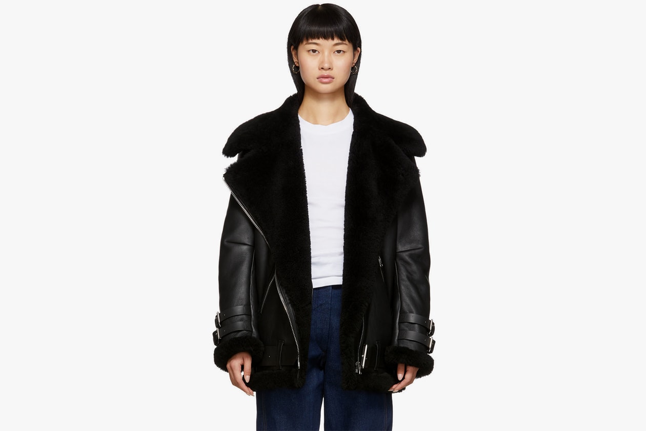 best fleece teddy shearling jackets fall winter ambush nike acne studios