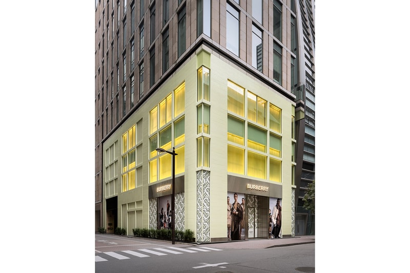 burberry riccardo tisci ginza tokyo flagship store opening japan