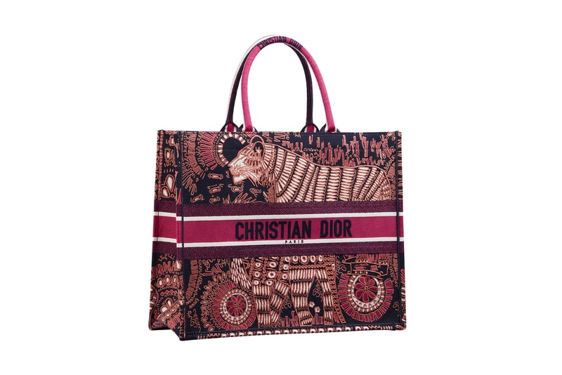 Dior Monogram Saddle Bag Logo Book Tote Cruise 2020 Print 
