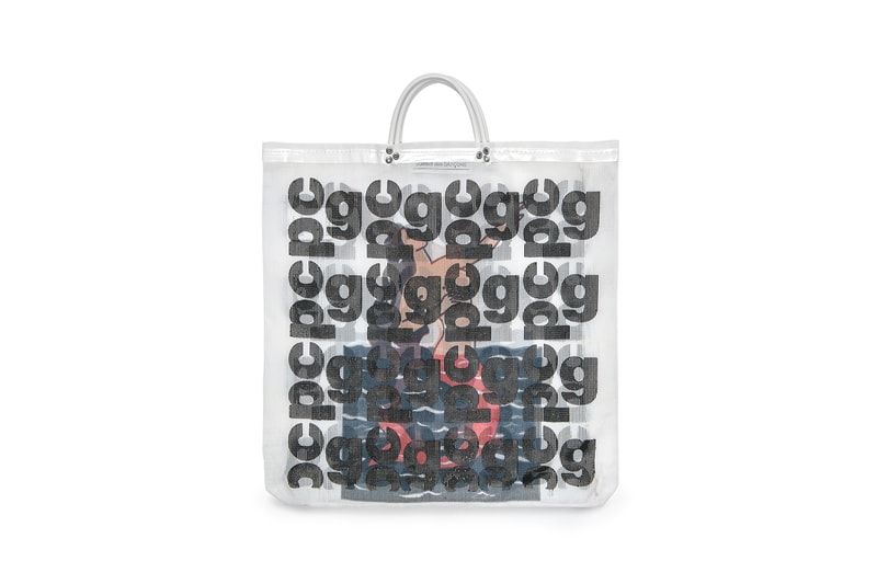 COMME des GARÇONS Monogram Tote Bag White
