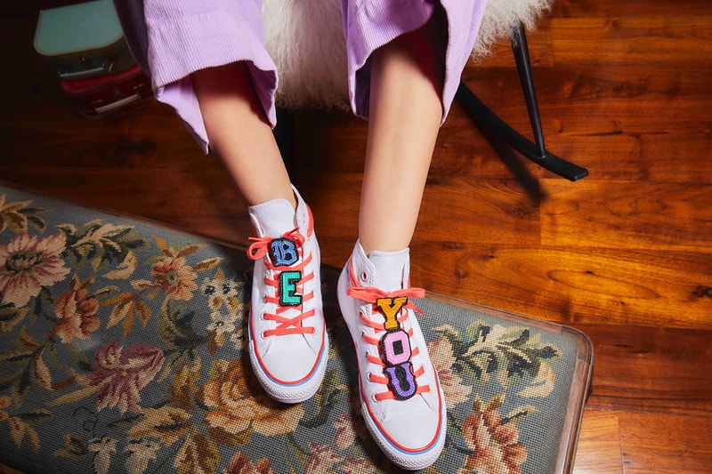 converse millie bobby brown collaboration chuck taylor chuck 70 sneakers black pink white stranger things actress shoes footwear