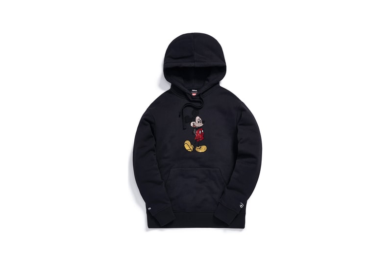 Disney x KITH Collection Mickey Mouse Rhinestone Hoodie Black