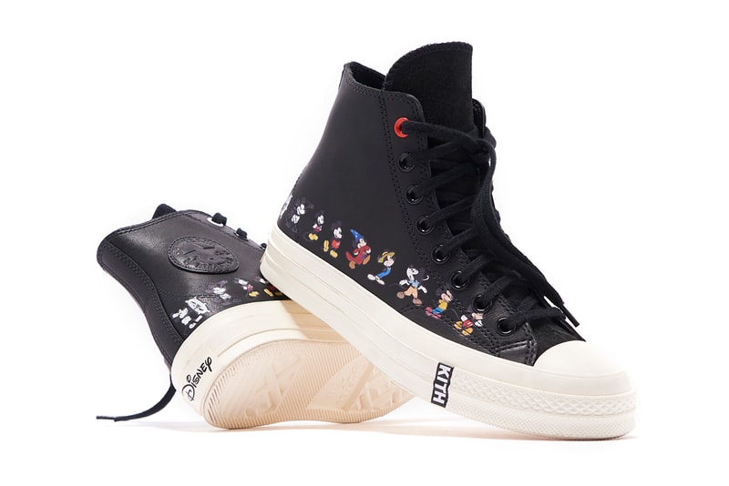 Disney x KITH x Converse Mickey Mouse Chuck 70 Leather Black