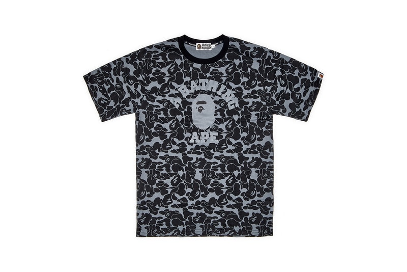 Dover Street Market Monochromarket Anniversary Collection BAPE T-Shirt Camo