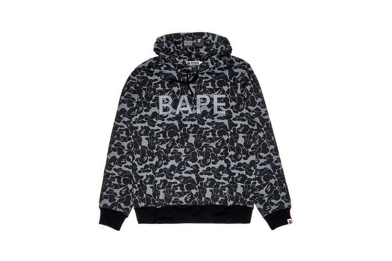 Dover Street Market Monochromarket Anniversary Collection BAPE Hoodie