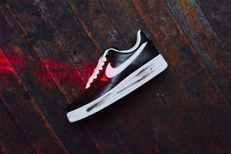 g-dragon peaceminusone nike air force 1 07 paranoise sneakers collaboration big bang hidden artwork underneath