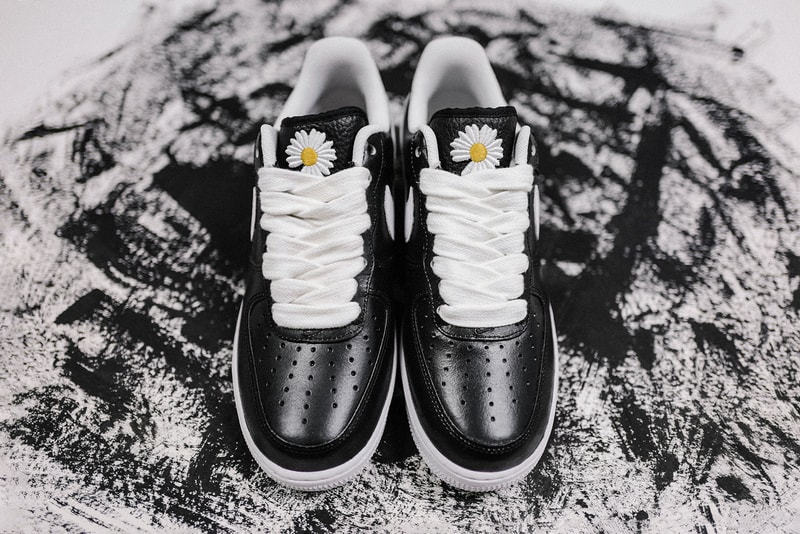g dragon peaceminusone nike air force 1 07 paranoise sneakers collaboration black white shoes footwear sneakerhead