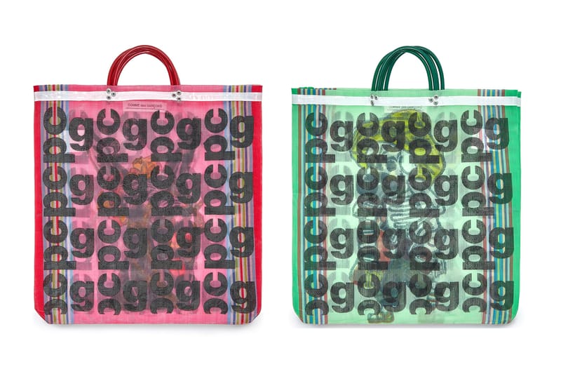 COMME des GARÇONS Releases Rainbow of New Monogram Bags